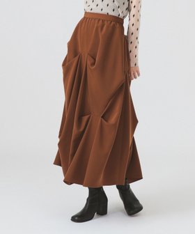 【ビームス ウイメン/BEAMS】のランダム タック ボリューム スカート 人気、トレンドファッション・服の通販 founy(ファニー) ファッション Fashion レディースファッション Fashion for Women スカート Skirts とろみ Fluid, Flowy Fabric ドレープ Drape, Draping Fabric フェミニン Feminine, Girly フレア Flare, Flared フロント Front, Front Design ランダム Random, Irregular エレガント 上品 Elegant |ID:prp329100004811598