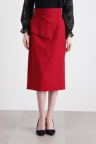 【ピンキーアンドダイアン/Pinky&Dianne】のペプラムフラノスカート 人気、トレンドファッション・服の通販 founy(ファニー) ファッション Fashion レディースファッション Fashion for Women スカート Skirts アシンメトリー Asymmetrical Style シンプル Simple, Minimal スタンダード Standard, Basic ストレッチ Stretch, Stretchy Fabric タイトスカート Pencil Skirt, Tight Skirt ペプラム Peplum, Flared Hem ポケット Pocket, Pocket Detail 冬 Winter / This Winter thumbnail レッド|ID: prp329100004811608 ipo3291000000034927271