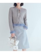 【ファーファー/FURFUR】のエコファートリムカーディガン 人気、トレンドファッション・服の通販 founy(ファニー) ファッション Fashion レディースファッション Fashion for Women トップス・カットソー Cut & Sew Tops カーディガン・羽織り Layered Style Cardigans カーディガン Cardigan, Knitwear クラシカル Classical, Vintage-Inspired スマート Smart, Elegant トリミング Trimming, Decorative Edge フェイクファー Faux Fur, Imitation Fur フェミニン Feminine, Girly ロマンティック Romantic, Feminine Style エレガント 上品 Elegant 透かし Cut-Out, Lacework thumbnail GRY[006]|ID: prp329100004811624 ipo3291000000034927478