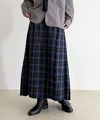 【フレディ&グロスター/FREDY&GLOSTER】の【GEVACO/ゲバコ】チェックサイドベルトスカート ブルー系その他|ID: prp329100004811631 ipo3291000000034927554