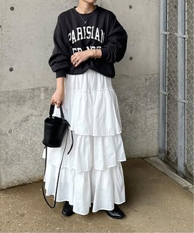 【ノッチ/notch】の【 notch. by yui 】ナイロンティアードスカート 人気、トレンドファッション・服の通販 founy(ファニー) ファッション Fashion レディースファッション Fashion for Women スカート Skirts ティアードスカート Tiered Skirts コラボ Collaboration, Collab スウェット / スエット Sweatshirt, Sweatwear スニーカー Sneakers, Trainers ティアードスカート Tiered Skirt, Flounced Skirt 人気 Popular, Best Seller フェミニン Feminine, Girly フリル Frill, Ruffle おすすめ Recommended / Our Picks 2025年 2025 2025春夏・S/S Spring/Summer 2025 SS25 |ID:prp329100004811633