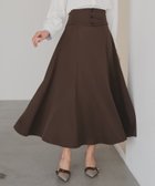 【ミッシュマッシュ/MISCH MASCH】のMM547211 パイピングコルセットベルトAラインスカート ブラウン|ID: prp329100004811643 ipo3291000000034927638