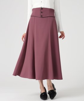 【ミッシュマッシュ/MISCH MASCH】のMM547211 パイピングコルセットベルトAラインスカート 人気、トレンドファッション・服の通販 founy(ファニー) ファッション Fashion レディースファッション Fashion for Women スカート Skirts Aライン・フレアスカート A-Line & Flared Skirts ベルト&ウエストマーク Belts & Waist Accessories コルセット Corset, Bustier シャーリング Shirring, Ruched パイピング Piping, Trim Design ロング Long, Long-Length エレガント 上品 Elegant |ID:prp329100004811643