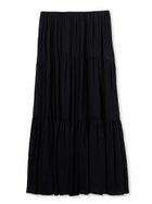 【ミラオーウェン/Mila Owen】のマキシ丈ボリュームティアードスカート BLK[009]|ID: prp329100004811657 ipo3291000000034927762