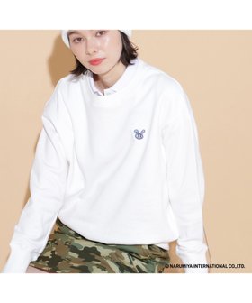 【ジャックバニー/Jack Bunny】のエンジェルブルーコラボ裏毛スウェットクルーネックプルオーバー 人気、トレンドファッション・服の通販 founy(ファニー) ファッション Fashion レディースファッション Fashion for Women トップス・カットソー Cut & Sew Tops レディースパーカー・カジュアルフーディー Casual Hoodies & Sweatshirts カジュアルプルオーバー・ニットトップス Pullovers & Knit Tops / Casual Pullovers スウェット・クルーネックトップス Sweatshirts & Crewnecks / Relaxed Fit Sweat Tops キャラクター Character, Licensed Characters ゴルフ Golf シンプル Simple, Minimal ワンポイント One Point, Statement Accent 人気 Popular, Best Seller |ID:prp329100004811661