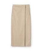 【トゥモローランド/TOMORROWLAND】のレザーライククロス ラップマキシスカート 41 ライトベージュ|ID: prp329100004811664 ipo3291000000035132437