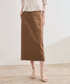 【ロペ/ROPE'】の【洗える】サテンリネン ポケット付きタイトスカート【34サイズ/J aDoRe・店舗限定】/25SS 人気、トレンドファッション・服の通販 founy(ファニー) ファッション Fashion レディースファッション Fashion for Women スカート Skirts おすすめ Recommended / Our Picks イエロー Yellow カットソー Cut and Sewn Top サテン Satin, Glossy Fabric ストレッチ Stretch, Stretchy Fabric ポケット Pocket, Pocket Detail リネン Linen, Linen Fabric エレガント 上品 Elegant ビジネス 仕事 通勤 Business / Work / Commuting 定番 Standard, Basic Item 洗える Machine Washable thumbnail ブラウン(22)|ID: prp329100004811679 ipo3291000000034928015