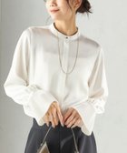 【シップス フォー ウィメン/SHIPS】の手洗い可能 プリーツ 袖 デザイン ブラウス オフホワイト|ID: prp329100004811684 ipo3291000000034928056