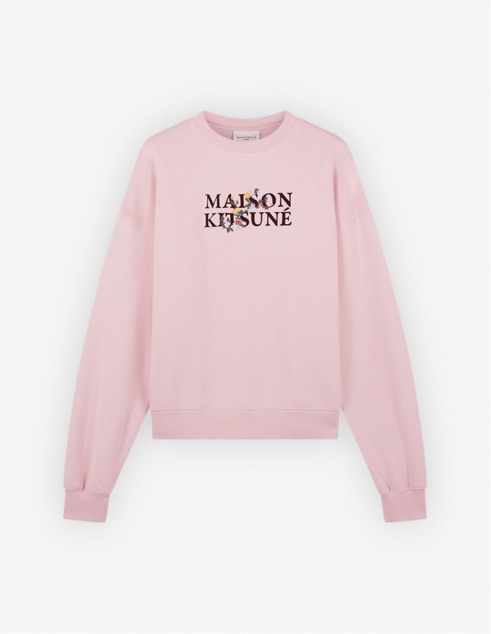 【メゾンキツネ アーカイブス/MAISON KITSUNE ARCHIVES】のMaison Kitsune/【公式】Maison Kitsune MAISON KITSUNE FLOWERS COMFORT SWEATSHIRT インテリア・キッズ・メンズ・レディースファッション・服の通販 founy(ファニー) https://founy.com/ ファッション Fashion レディースファッション Fashion for Women トップス・カットソー Cut & Sew Tops シャツ・ブラウス・オフィスカジュアル Elegant Blouses & Button-Ups レディースパーカー・カジュアルフーディー Casual Hoodies & Sweatshirts ロングTシャツ・Tシャツ Longline T-Shirts & Tees スウェット・クルーネックトップス Sweatshirts & Crewnecks / Relaxed Fit Sweat Tops プリント Print, Printed Pattern 無地 Plain, Solid Color 長袖 Long Sleeve, Full Sleeve |ID: prp329100004811688 ipo3291000000034928148