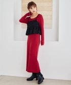 【ミスティ ウーマン/mysty woman】の【上西星来さん着用アイテム】フェザーキャミセットニットワンピース 人気、トレンドファッション・服の通販 founy(ファニー) ファッションモデル・俳優・女優 Models 女性 Women 上西星来 Jonishi Seira ファッション Fashion レディースファッション Fashion for Women ワンピース Dresses ニットワンピース Knit Dresses キャミ Camisole, Cami Top キャミソール Camisole, Spaghetti Strap Top シンプル Simple, Minimal ジャケット Jacket, Outerwear スクエア Square, Square Shape トレンド Trend, Trending Now フェザー Feather, Feather Detail ベーシック Basic, Essential ラウンド Round, Round Neck リボン Ribbon, Bow thumbnail レッド35|ID: prp329100004811689 ipo3291000000034928153