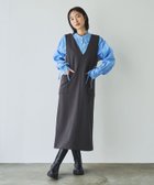 【コーエン/COEN】のREVERSEWARMVネックジャンパースカート 人気、トレンドファッション・服の通販 founy(ファニー) ファッション Fashion レディースファッション Fashion for Women スカート Skirts インナー Innerwear シンプル Simple, Minimal タートルネック Turtleneck, High Neck トレンド Trend, Trending Now なめらか Smooth, Silky Texture フリル Frill, Ruffle ベロア Velour, Soft Velvet ポケット Pocket, Pocket Detail A/W・秋冬 Autumn/Winter おすすめ Recommended / Our Picks thumbnail DK.GRAY|ID: prp329100004811691 ipo3291000000034928170