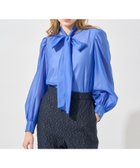 【アナイ/ANAYI】の【Eternal Line 2025】シアーオーガンジーボウタイ ブラウス blue|ID: prp329100004811718 ipo3291000000034928456