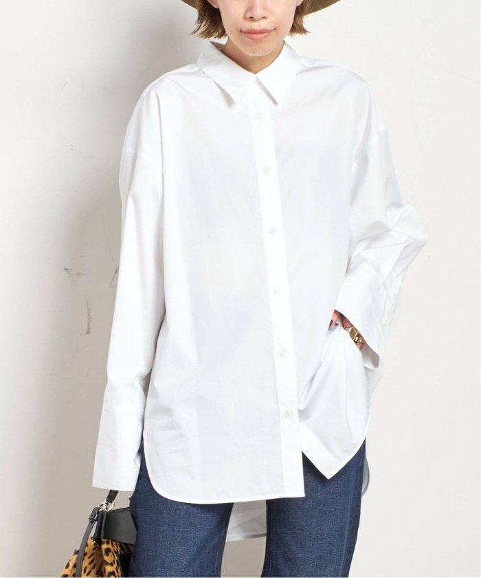 【エーピーストゥディオ/AP STUDIO】のスーピマコットンシャツ インテリア・キッズ・メンズ・レディースファッション・服の通販 founy(ファニー) https://founy.com/ ファッション Fashion レディースファッション Fashion for Women トップス・カットソー Cut & Sew Tops シャツ・ブラウス・オフィスカジュアル Elegant Blouses & Button-Ups おすすめ Recommended / Our Picks カフス Cuff Design ジャケット Jacket, Outerwear スマート Smart, Elegant ダブル Double, Double-Breasted バランス Balance, Style Balance ベーシック Basic, Essential |ID: prp329100004811722 ipo3291000000034928490