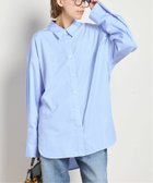 【エーピーストゥディオ/AP STUDIO】のスーピマコットンシャツ サックスブルー|ID: prp329100004811722 ipo3291000000034928492