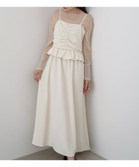 【バブ ブージュルード/Bab Bou Jeloud】の【低身長~高身長向けサイズあり】フロントギャザーフリルワンピース 人気、トレンドファッション・服の通販 founy(ファニー) ファッション Fashion レディースファッション Fashion for Women ワンピース Dresses アクセサリー Fashion Accessories 秋 Autumn ギャザー Gathered, Ruffled スニーカー Sneakers, Trainers スマート Smart, Elegant チェック Check, Plaid, Tartan ネックレス Necklace, Pendant Necklace フェミニン Feminine, Girly フリル Frill, Ruffle ブレスレット Bracelet, Wristband 再入荷 Restock / Back in Stock おすすめ Recommended / Our Picks エレガント 上品 Elegant |ID:prp329100004811730