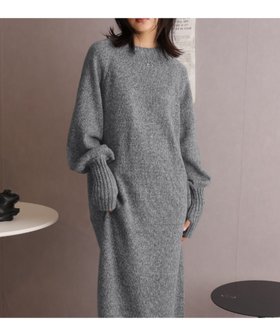 【ドゥーラドゥーラ/Doula Doula】のGirly Doll/指ぬきボリューム袖クルーメランジニットワンピース 人気、トレンドファッション・服の通販 founy(ファニー) ファッション Fashion レディースファッション Fashion for Women ワンピース Dresses ニットワンピース Knit Dresses おすすめ Recommended / Our Picks シューズ Shoes, Footwear ショート Short, Short Length スニーカー Sneakers, Trainers タイツ Tights, Legwear チェーン Chain, Chain Strap バレエ Ballet, Ballet Style ロング Long, Long-Length |ID:prp329100004811732