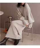 【ドゥーラドゥーラ/Doula Doula】のGirly Doll/指ぬきボリューム袖クルーメランジニットワンピース 人気、トレンドファッション・服の通販 founy(ファニー) ファッション Fashion レディースファッション Fashion for Women ワンピース Dresses ニットワンピース Knit Dresses おすすめ Recommended / Our Picks シューズ Shoes, Footwear ショート Short, Short Length スニーカー Sneakers, Trainers タイツ Tights, Legwear チェーン Chain, Chain Strap バレエ Ballet, Ballet Style ロング Long, Long-Length thumbnail グレイッシュベージュ|ID: prp329100004811732 ipo3291000000034928617