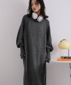 【ドゥーラドゥーラ/Doula Doula】のGirly Doll/指ぬきボリューム袖クルーメランジニットワンピース 人気、トレンドファッション・服の通販 founy(ファニー) ファッション Fashion レディースファッション Fashion for Women ワンピース Dresses ニットワンピース Knit Dresses おすすめ Recommended / Our Picks シューズ Shoes, Footwear ショート Short, Short Length スニーカー Sneakers, Trainers タイツ Tights, Legwear チェーン Chain, Chain Strap バレエ Ballet, Ballet Style ロング Long, Long-Length thumbnail チャコール|ID: prp329100004811732 ipo3291000000034928618