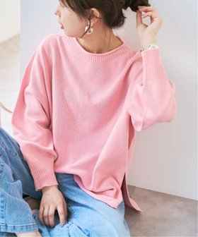 【スピック&スパン/Spick & Span】のバルキーヤーンルーズボートネックニット 人気、トレンドファッション・服の通販 founy(ファニー) ファッション Fashion レディースファッション Fashion for Women トップス・カットソー Cut & Sew Tops ニット Knit Tops & Sweaters アクリル Acrylic Material フラット Flat, Flat Shoes ホールガーメント WholeGarment, Seamless Knit ミドル Middle Length, Mid Height ラウンド Round, Round Neck エレガント 上品 Elegant |ID:prp329100004811738