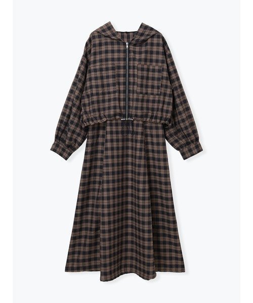 【ルディックパーク/LUDIC PARK】のSET フードブルゾン×キャミワンピース(無地・チェック柄) インテリア・キッズ・メンズ・レディースファッション・服の通販 founy(ファニー) ファッション Fashion レディースファッション Fashion for Women アウター Coat / Outerwear Collection ブルゾンジャケット・スポーティアウター Blouson Jackets ワンピース Dresses キャミソールワンピース Camisole Dresses おすすめ Recommended / Our Picks インナー Innerwear キャミワンピース Cami Dress, Slip Dress スニーカー Sneakers, Trainers セットアップ Set-Up, Coordinated Outfit チェック Check, Plaid, Tartan フェミニン Feminine, Girly ブルゾン Blouson, Bomber Jacket ミニスカート Mini Skirt, Short Skirt ロング Long, Long-Length 無地 Plain, Solid Color B柄|ID: prp329100004811761 ipo3291000000034928930
