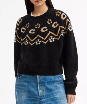 【コーチ/COACH】の【公式】シグネチャー フェアアイル クルーネック セーター 人気、トレンドファッション・服の通販 founy(ファニー) ファッション Fashion レディースファッション Fashion for Women アウトレット Outlet / Clearance アクリル Acrylic Material シューズ Shoes, Footwear セーター Sweater, Knitwear ポケット Pocket, Pocket Detail 財布 Wallet, Purse |ID:prp329100004811770