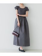 【コカ/COCA】のニットドッキング ワンピース 人気、トレンドファッション・服の通販 founy(ファニー) ファッション Fashion レディースファッション Fashion for Women ワンピース Dresses ギャザー Gathered, Ruffled 切替 Switching, Contrast Panel シンプル Simple, Minimal ドッキング Docking, Mixed Material フィット Fit, Slim Fit ポケット Pocket, Pocket Detail 半袖 Short Sleeve, Half Sleeve 無地 Plain, Solid Color ロング Long, Long-Length おすすめ Recommended / Our Picks 2025年 2025 2025-2026秋冬・A/W Autumn/Winter 2025–26 AW25–26 thumbnail Charcoal|ID: prp329100004811791 ipo3291000000034929227