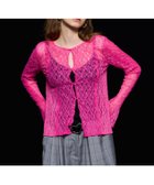 【メゾンスペシャル/MAISON SPECIAL】のLace Tops 人気、トレンドファッション・服の通販 founy(ファニー) ファッション Fashion レディースファッション Fashion for Women トップス・カットソー Cut & Sew Tops ストレッチ Stretch, Stretchy Fabric スリーブ Sleeve, Long Sleeve / Short Sleeve パターン Pattern, Design Print フィット Fit, Slim Fit フェミニン Feminine, Girly レース Lace, Lace Fabric thumbnail PNK|ID: prp329100004811796 ipo3291000000034929315