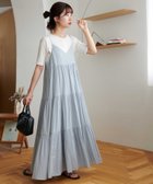 【ディスコート/Discoat】のメモリーサテンキャミワンピース 人気、トレンドファッション・服の通販 founy(ファニー) ファッション Fashion レディースファッション Fashion for Women ワンピース Dresses キャミソールワンピース Camisole Dresses サテン Satin, Glossy Fabric フェミニン Feminine, Girly thumbnail サックスブルー|ID: prp329100004811797 ipo3291000000034929342