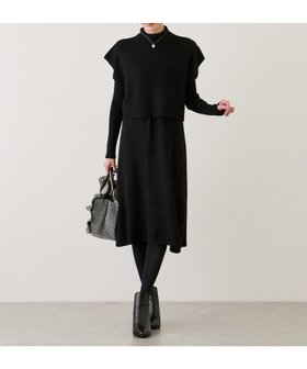 【ジャイロ/JAYRO】のベスト付ニットアンサンブルワンピース 人気、トレンドファッション・服の通販 founy(ファニー) ファッション Fashion レディースファッション Fashion for Women アウター Coat / Outerwear Collection エレガント 上品 Elegant カーディガン Cardigan, Knitwear ショート Short, Short Length ジャケット Jacket, Outerwear ストレッチ Stretch, Stretchy Fabric タートルネック Turtleneck, High Neck ダウン Down, Puffer トレンド Trend, Trending Now バランス Balance, Style Balance フィット Fit, Slim Fit ベスト Vest, Waistcoat ポケット Pocket, Pocket Detail ロング Long, Long-Length 冬 Winter / This Winter A/W・秋冬 Autumn/Winter |ID:prp329100004811826