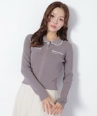 【ジルバイジルスチュアート/JILL by JILLSTUART】のパールブレードエリツキニット 人気、トレンドファッション・服の通販 founy(ファニー) ファッション Fashion レディースファッション Fashion for Women トップス・カットソー Cut & Sew Tops ニット Knit Tops & Sweaters クラシカル Classical, Vintage-Inspired ジャケット Jacket, Outerwear スマート Smart, Elegant トレンド Trend, Trending Now エレガント 上品 Elegant thumbnail グレー|ID: prp329100004811861 ipo3291000000034929798