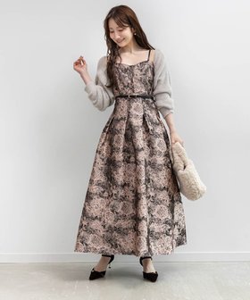 【ランダ/RANDA】のフラワージャガードワンピース 人気、トレンドファッション・服の通販 founy(ファニー) ファッション Fashion レディースファッション Fashion for Women ワンピース Dresses おすすめ Recommended / Our Picks カーディガン Cardigan, Knitwear クラシカル Classical, Vintage-Inspired ジャケット Jacket, Outerwear フラワー Flower, Floral ポケット Pocket, Pocket Detail 今季 This Season, Current Season 定番 Standard, Basic Item |ID:prp329100004811876