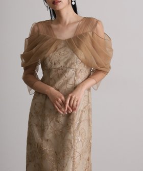 【プールヴー/PourVous】のオフショルダースパンコール刺繍レースドレス 結婚式 オケージョンドレス 人気、トレンドファッション・服の通販 founy(ファニー) ファッション Fashion レディースファッション Fashion for Women ワンピース Dresses フォーマル・パーティードレス・結婚式用ドレス Elegant & Casual Dresses スパンコール Sequins, Sequin Embellishment チュール Tulip, Tulip Motif デコルテ Décolleté, Neckline ドレス Dress, One-Piece フラワー Flower, Floral フレア Flare, Flared ミックス Mix, Mixed Style レース Lace, Lace Fabric おすすめ Recommended / Our Picks セレモニー Ceremony 結婚式 Wedding 二次会 After Party |ID:prp329100004811880