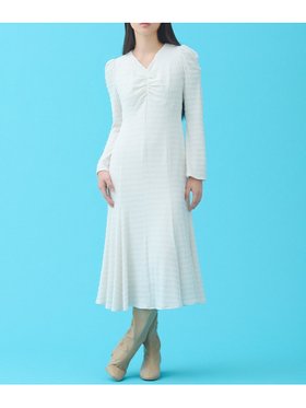 【セルフォード/CELFORD】のストレッチマーメイドワンピース 人気、トレンドファッション・服の通販 founy(ファニー) ファッション Fashion レディースファッション Fashion for Women ワンピース Dresses おすすめ Recommended / Our Picks ギャザー Gathered, Ruffled ストレッチ Stretch, Stretchy Fabric スマート Smart, Elegant マーメイド Mermaid, Fishtail Silhouette |ID:prp329100004811883