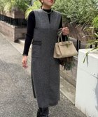 【ノーリーズ/NOLLEY'S】のブリティッシュツィードワンピース 人気、トレンドファッション・服の通販 founy(ファニー) ファッション Fashion レディースファッション Fashion for Women ワンピース Dresses インナー Innerwear クラシック Classic, Timeless Style スリット Slit, Slit Detail チェック Check, Plaid, Tartan ツイード／ツィード Choker, Choker Necklace フラップ Flap, Flap Pocket ポケット Pocket, Pocket Detail ロング Long, Long-Length おすすめ Recommended / Our Picks エレガント 上品 Elegant 2025年 2025 2025-2026秋冬・A/W Autumn/Winter 2025–26 AW25–26 thumbnail グレー系その他|ID: prp329100004811885 ipo3291000000034930003