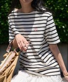 【フリークスストア/FREAK'S STORE】のワンポイントハート刺繍 ボートネックTシャツ 24SS チャコールグレー|ID: prp329100004811886 ipo3291000000034930006