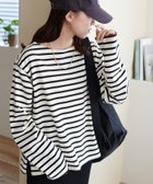 【ディスコート/Discoat】の【WEB限定】バスクボーダーロングスリーブ ホワイト|ID: prp329100004811889 ipo3291000000034930024