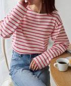 【ディスコート/Discoat】の【WEB限定】バスクボーダーロングスリーブ ピンク|ID: prp329100004811889 ipo3291000000034930027