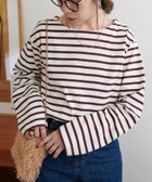 【ディスコート/Discoat】の【WEB限定】バスクボーダーロングスリーブ ブラウン|ID: prp329100004811889 ipo3291000000034930028