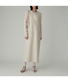 【バビロン/BABYLONE / KIDS】のツイルVネックワンピース 人気、トレンドファッション・服の通販 founy(ファニー) ファッション Fashion キッズファッション Fashion for Kids ワンピース Dresses ツイル Twist, Twisted Detail レース Lace, Lace Fabric ロング Long, Long-Length 再入荷 Restock / Back in Stock おすすめ Recommended / Our Picks thumbnail グレージュ14|ID: prp329100004811892 ipo3291000000034930055