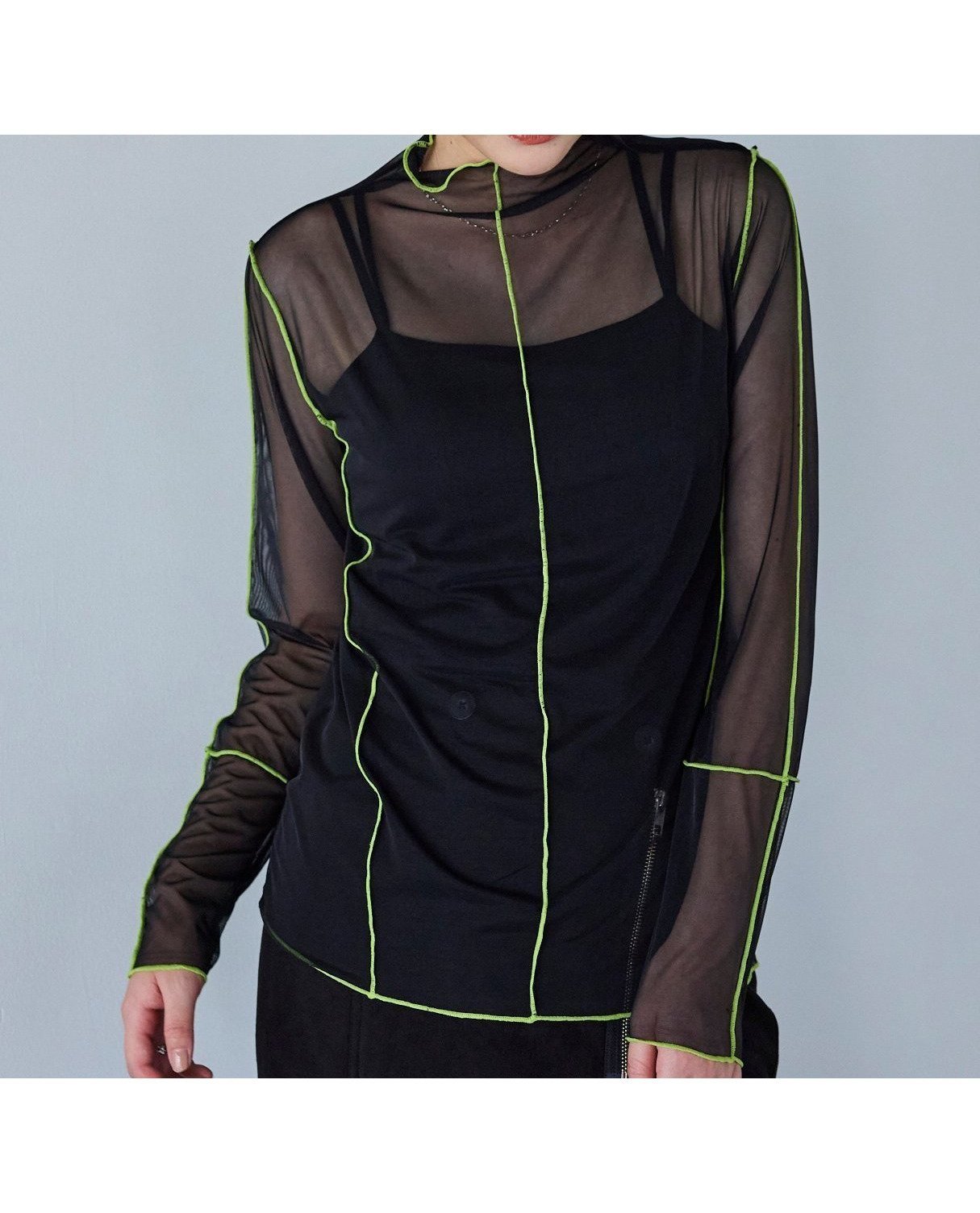 【イーブス/YEVS】の配色メロウスキントップス インテリア・キッズ・メンズ・レディースファッション・服の通販 founy(ファニー) ファッション Fashion レディースファッション Fashion for Women トップス・カットソー Cut & Sew Tops インナー Innerwear 春 Spring カーゴパンツ Cargo Pants, Utility Pants キャミソール Camisole, Spaghetti Strap Top キャミワンピース Cami Dress, Slip Dress サンダル Sandals, Summer Shoes シアー Sheer, See-Through シンプル Simple, Minimal スウェット / スエット Sweatshirt, Sweatwear スニーカー Sneakers, Trainers デニム Denim, Jeans Material トレンド Trend, Trending Now フィット Fit, Slim Fit A/W・秋冬 Autumn/Winter S/S・春夏 SS, Spring/Summer, Warm Season おすすめ Recommended / Our Picks 夏 Summer ブラック|ID: prp329100004811897 ipo3291000000034930098