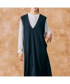 【グローバルワーク/GLOBAL WORK】のスゴラクストレッチVネックジャンスカ/133616 人気、トレンドファッション・服の通販 founy(ファニー) ファッション Fashion レディースファッション Fashion for Women トップス・カットソー Cut & Sew Tops Vネックトップス V-Neck Tops / V-Cut Neckline Shirts ジョーゼット Georgette, Semi-Sheer Fabric スリット Slit, Slit Detail パール Pearl, Pearl Accent ポケット Pocket, Pocket Detail ロング Long, Long-Length 楽ちん Easy Fit, Comfortable thumbnail ネイビー88|ID: prp329100004811908 ipo3291000000034930264