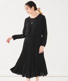 【アンタイトル/UNTITLED】の【通勤】ジョーゼット プリーツワンピース 人気、トレンドファッション・服の通販 founy(ファニー) ファッション Fashion レディースファッション Fashion for Women ワンピース Dresses おすすめ Recommended / Our Picks インナー Innerwear ジャケット Jacket, Outerwear ジョーゼット Georgette, Semi-Sheer Fabric スマート Smart, Elegant ツイード Twill, Twill Weave フロント Front, Front Design プリーツ Pleats, Pleated ポケット Pocket, Pocket Detail ビジネス 仕事 通勤 Business / Work / Commuting thumbnail ブラック|ID: prp329100004811912 ipo3291000000034930320