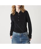 【ビューティ&ユース ユナイテッドアローズ/BEAUTY&YOUTH / UNITED ARROWS】の6(ROKU) シアー ベロア シャツプルオーバー 25FW 人気、トレンドファッション・服の通販 founy(ファニー) ファッション Fashion レディースファッション Fashion for Women トップス・カットソー Cut & Sew Tops シャツ・ブラウス・オフィスカジュアル Elegant Blouses & Button-Ups カジュアルプルオーバー・ニットトップス Pullovers & Knit Tops / Casual Pullovers ベロアトップス Velour Tops / Velvet-Look Items インナー Innerwear シアー Sheer, See-Through スウェット / スエット Sweatshirt, Sweatwear ベロア Velour, Soft Velvet ポロシャツ Polo Shirt, Collared Tee thumbnail BLACK|ID: prp329100004811929 ipo3291000000034930491