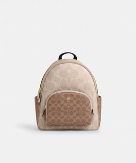 【コーチ/COACH】の【公式】コート バックパック・ブロックド シグネチャー キャンバス 人気、トレンドファッション・服の通販 founy(ファニー) ファッション Fashion レディースファッション Fashion for Women アウター Coat / Outerwear Collection コート・ロングコート・ピーコート Long Coats, Peacoats & More キャンバス Canvas, Canvas Fabric シューズ Shoes, Footwear ポケット Pocket, Pocket Detail リュック Backpack, Rucksack 財布 Wallet, Purse |ID:prp329100004812031