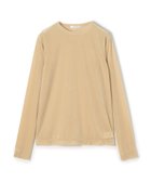 【トゥモローランド/TOMORROWLAND】のスキンベロア クルーネックプルオーバー 人気、トレンドファッション・服の通販 founy(ファニー) ファッション Fashion レディースファッション Fashion for Women トップス・カットソー Cut & Sew Tops カジュアルプルオーバー・ニットトップス Pullovers & Knit Tops / Casual Pullovers ベロアトップス Velour Tops / Velvet-Look Items おすすめ Recommended / Our Picks インナー Innerwear コンパクト Compact, Small Size シアー Sheer, See-Through フィット Fit, Slim Fit プレーン Plain, Simple ベロア Velour, Soft Velvet エレガント 上品 Elegant thumbnail 41 ライトベージュ|ID: prp329100004812034 ipo3291000000034931962