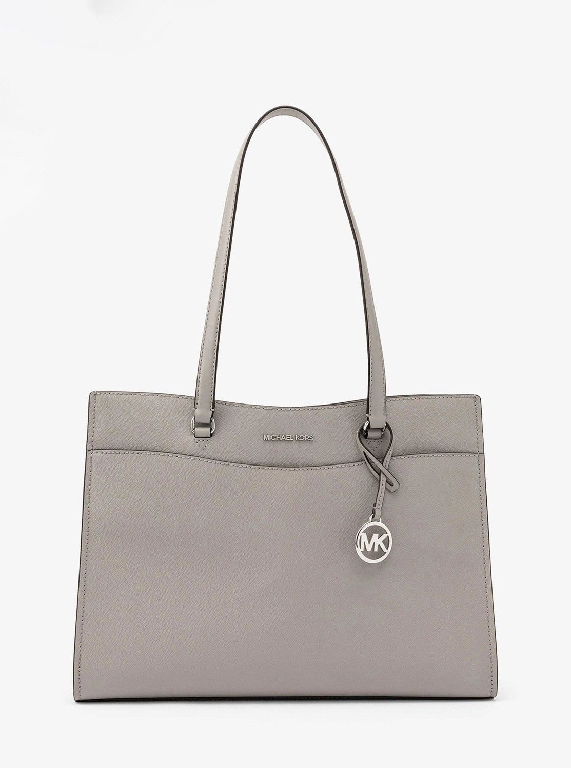 【マイケルコース/MICHAEL KORS】のJET SET TRAVEL ポケットトート ラージ マイケルコース インテリア・キッズ・メンズ・レディースファッション・服の通販 founy(ファニー) 　ファッション　Fashion　レディースファッション　Fashion for Women　バッグ　Bags　旅行　Travel　コレクション　Collection, Seasonal Line　ドロップ　Drop Shoulder, Dropped Style　ラグジュアリー　Luxury, Elegant　GREY|ID: prp329100004812047 ipo3291000000034932063