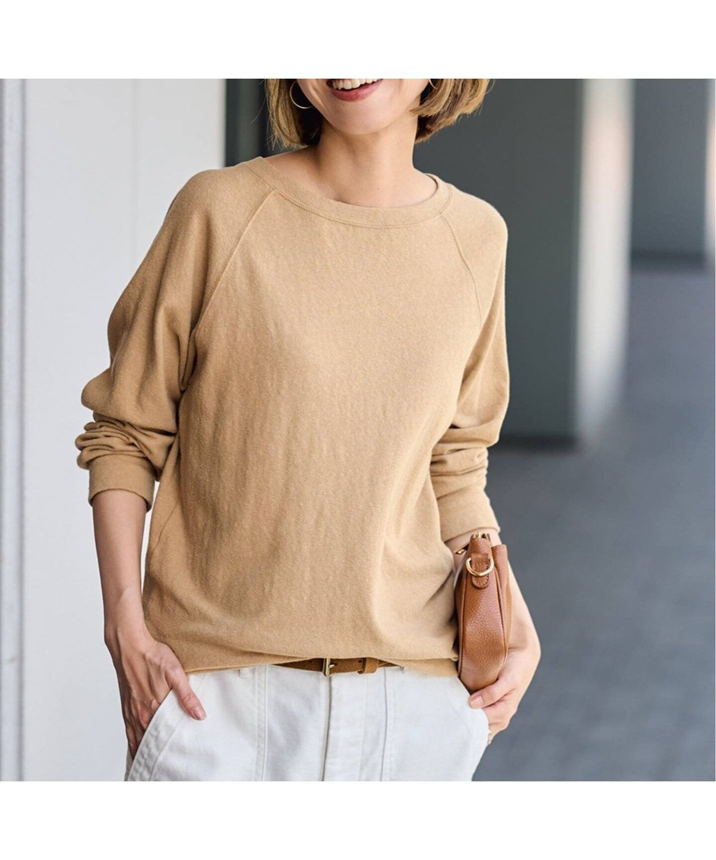 【フレームワーク/FRAMeWORK】の≪追加≫NEWスラブベアテンプルオーバー2 インテリア・キッズ・メンズ・レディースファッション・服の通販 founy(ファニー) 　ファッション　Fashion　レディースファッション　Fashion for Women　トップス・カットソー　Cut & Sew Tops　カジュアルプルオーバー・ニットトップス　Pullovers & Knit Tops / Casual Pullovers　おすすめ　Recommended / Our Picks　インナー　Innerwear　カットソー　Cut and Sewn Top　ジャケット　Jacket, Outerwear　スウェット / スエット　Sweatshirt, Sweatwear　フィット　Fit, Slim Fit　人気　Popular, Best Seller　再入荷　Restock / Back in Stock　羽織　Haori, Light Jacket　ベージュ|ID: prp329100004812056 ipo3291000000034932186