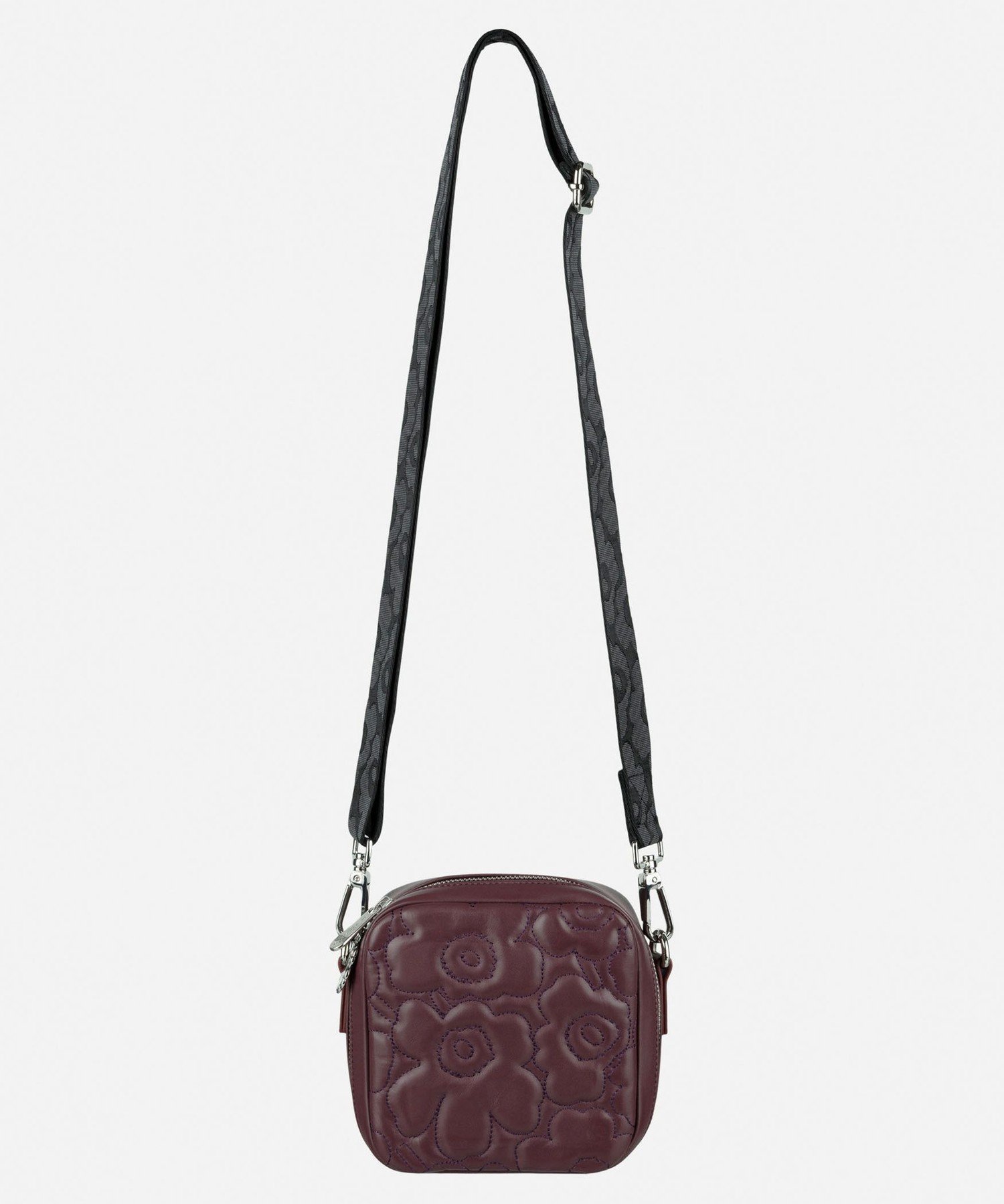 【マリメッコ/marimekko】のBaby Gratha Unikko ショルダーバッグ インテリア・キッズ・メンズ・レディースファッション・服の通販 founy(ファニー) 　ファッション　Fashion　レディースファッション　Fashion for Women　バッグ　Bags　コンパクト　Compact, Small Size　ワーク　Workwear, Utility Style　ワインレッド|ID: prp329100004812062 ipo3291000000034932233