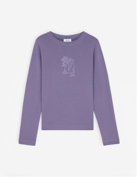 【メゾンキツネ アーカイブス/MAISON KITSUNE ARCHIVES】の【公式】Maison Kitsune WOODLAND FOX LONG SLEEVES SLIM TEE-SHIRT 人気、トレンドファッション・服の通販 founy(ファニー) ファッション Fashion レディースファッション Fashion for Women トップス・カットソー Cut & Sew Tops シャツ・ブラウス・オフィスカジュアル Elegant Blouses & Button-Ups スリム Slim, Slim Fit フィット Fit, Slim Fit フロント Front, Front Design プリント Print, Printed Pattern 無地 Plain, Solid Color 長袖 Long Sleeve, Full Sleeve |ID:prp329100004812063