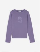 【メゾンキツネ アーカイブス/MAISON KITSUNE ARCHIVES】の【公式】Maison Kitsune WOODLAND FOX LONG SLEEVES SLIM TEE-SHIRT 人気、トレンドファッション・服の通販 founy(ファニー) ファッション Fashion レディースファッション Fashion for Women トップス・カットソー Cut & Sew Tops シャツ・ブラウス・オフィスカジュアル Elegant Blouses & Button-Ups スリム Slim, Slim Fit フィット Fit, Slim Fit フロント Front, Front Design プリント Print, Printed Pattern 無地 Plain, Solid Color 長袖 Long Sleeve, Full Sleeve thumbnail ASTER|ID: prp329100004812063 ipo3291000000034932246